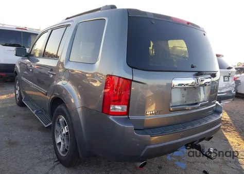 2009 Honda Pilot Touring from USA, damaged, VIN 5FNYF38899B023580